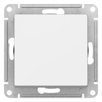 Атлас белый переключатель 1кл скрытая 10А IP20 перекрестный