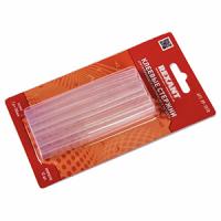 Стержни клеевые D-7мм L-100мм прозрачные 12шт