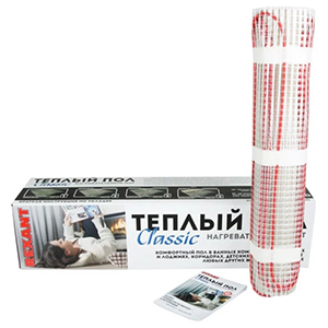 Мат нагревательный 4,0м2 150Вт/м2 2жил Rexant Classic 