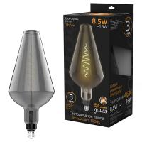 Лампа свд 220В Е27 8,5Вт 1800К 165лм Vase серая филамент Gauss