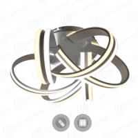 Светильник потолочный (люстра) свд 170Вт мультибелый белый пульт 