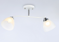 Светильник потолочный (люстра) 2*40Вт E27 белый 