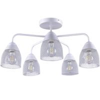 Светильник потолочный (люстра) 5*60Вт E27 белый 