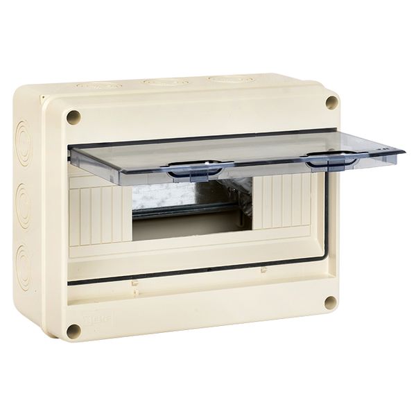 Бокс 12мод навесной серый прозрачная дверь IP65 ЩРН-ПГ EKF 