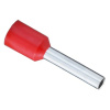Наконечник-гильза 1,0-8 изолированный красный НШВИ КВТ 100шт