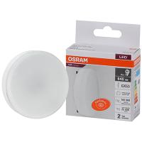 Лампа свд 220В GX53 8Вт 4000К 640лм таблетка матовая Osram LED Value
