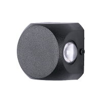 Светильник настенный свд 4Вт 4000К 200лм IP54 черный пластик Jazzway