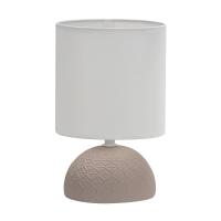 Светильник настольный 1*40Вт E14 коричневый Uniel узор