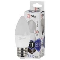 Лампа свеча свд Е27 11Вт 6000К 880лм В35 матовая ЭРА 