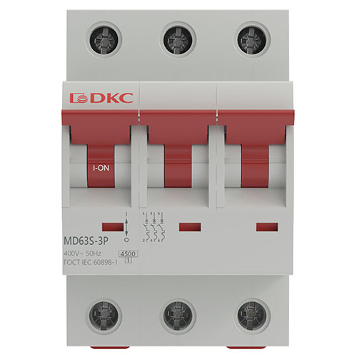 Автомат 3Р 40А C 4,5кА MD63S DKC YON max 