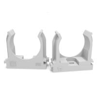 Держатель для трубы 32мм серый 25шт для МП ПРОМРУКАВ 