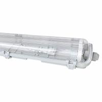 Светильник ДСП 2*600мм прозрачный IP65 ДСП PlexUp без ламп