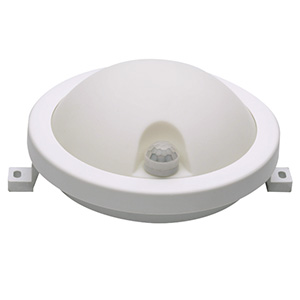 Светильник ДПП 12Вт 4000К 900лм круг белый датчик движения микроволновый IP65 PBH-PC2-RS Jazzway 