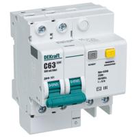 Дифавтомат 2Р 63А C 300мА 4,5кА ДИФ-101 7мод Schneider Electric