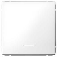 АртГэллери белый выключатель 1кл с подсветкой скрытая 10А IP20 