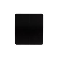 Миле Раунд черный переключатель 2кл скрытая 10А IP20