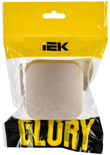 Глори шампань выключатель 1кл открытая 10А IP20 