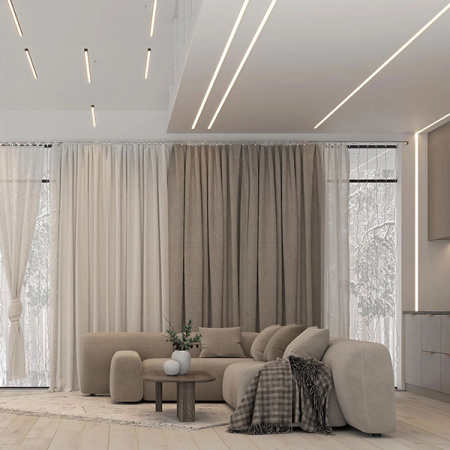 Лента свд 24В 9,6Вт/м 128свд/м 3000К 1360лм/м 2835 IP20 Arlight 