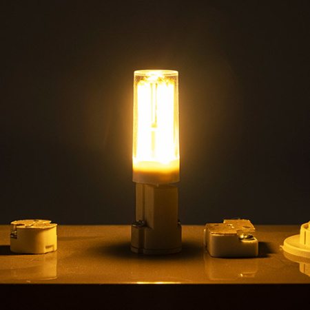 Лампа капсула свд 220В G9 6Вт 2700К 480лм Jazzway 