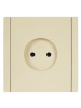 Фортепиано ваниль розетка скрытая 1-мест шторки IP20 