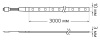 Лента свд 12В 10Вт/м 60свд/м RGB 700лм/м 5050 IP20 Gauss 3м Basic