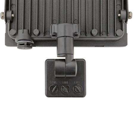 Прожектор свд 50Вт 6500К 4000лм черный IP65 110° Luma EKF датчик движения