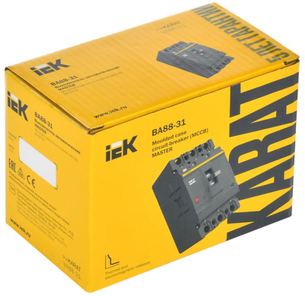 Автомат 3Р 63А 25кА ВА88-31 MASTER IEK 