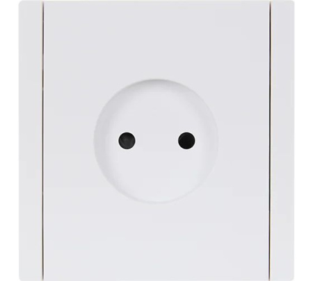 Фортепиано белый розетка скрытая 1-мест шторки IP20 