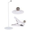 Светильник настольный свд 3,2Вт 4000К 80лм белый подставка, прищепка, настенный USB аккумулятор Osra