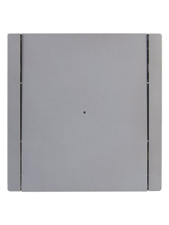 Фортепиано сталь выключатель 1кл с подсветкой скрытая 10А IP20 