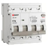 Дифавтомат 4Р 16А C тип AC 30мА 6кА 4мод АВДТ-63N EKF PROxima