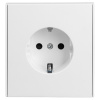 Миле Стронг жемчуг механизм розетки скрытая 1-мест заземление шторки IP20 