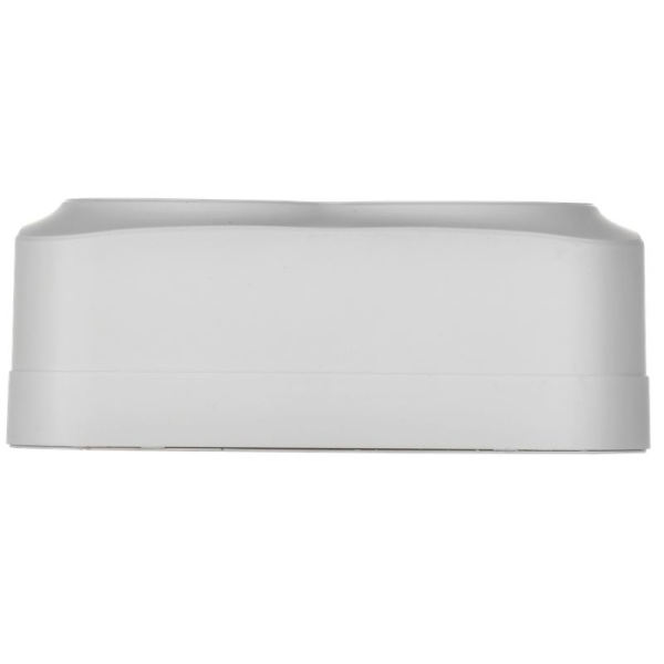 Глори белый розетка открытая 2-мест заземление IP20 