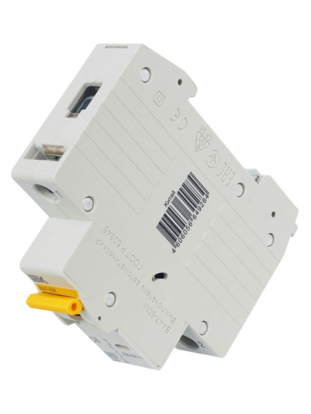 Автомат 1Р 6А C 6кА ВА47-60М IEK