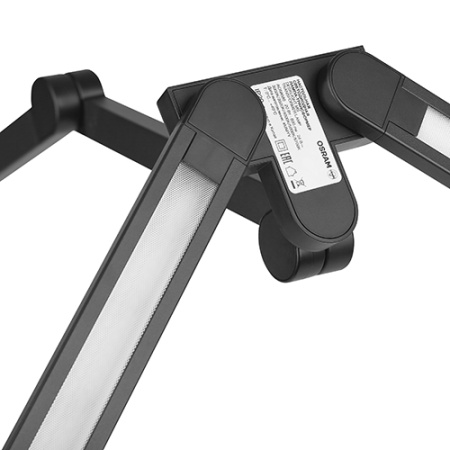 Светильник настольный свд 20Вт 3000/3500/4000/5000/5700К 800лм черный подставка диммер сенсор Osram