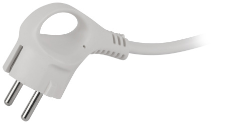 Удлинитель 2-мест 1,5м ПВС 3*1 белый ЭРА  Greenline