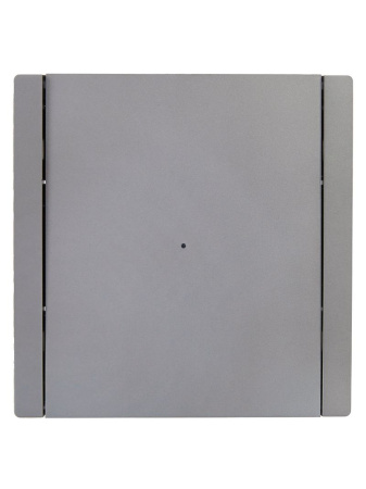 Фортепиано сталь переключатель 1кл с подсветкой скрытая 10А IP20 