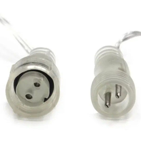 Гирлянда занавес 1,5*2,2м синий 544свд IP20 прозрачный провод (до 8мод)