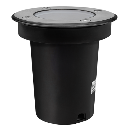 Светильник тротуарный 1*35Вт GU10 IP65 хром металл Jazzway 