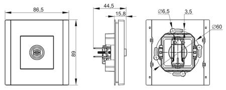 Фортепиано сталь механизм TV оконечная скрытая 1-ая 