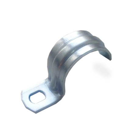 Скоба двухлапковая 10-11мм сталь PlexUp 100шт 