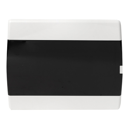 Бокс 12мод встраиваемый белый черная прозрачная дверь  SlimBox EKF