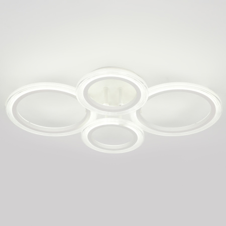 Светильник потолочный (люстра) свд 59Вт 3000К-6500К 4900лм белый пульт