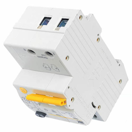 Дифавтомат 2Р 25А C 30мА 4,5кА АД12 3мод IEK