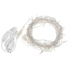 Гирлянда нить 20м теплый белый 150свд соединяемая IP44 прозрачный провод (до 5мод.) мерцание