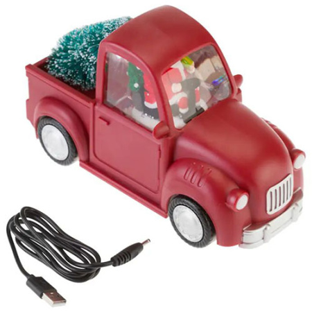 Светильник "Машина" 10,5*10,5*22,35см свд белый от USB