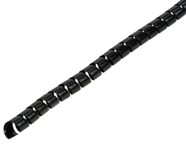 Спираль монтажная СП-16 черная (2м/упак) IEK