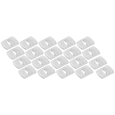 Клипса для крепления гирлянд и проводов "СИЛА" 20шт