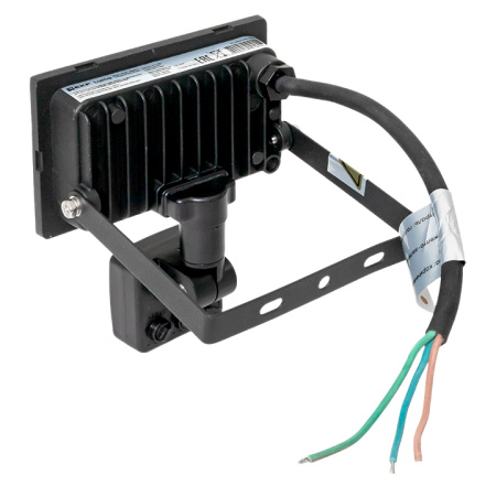 Прожектор свд 30Вт 6500К 2400лм черный IP65 110° Luma EKF датчик движения