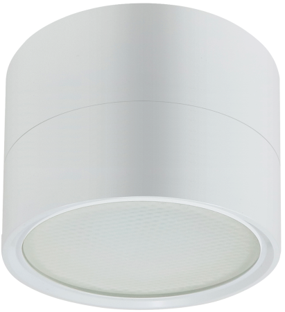 Светильник даунлайт 1*12Вт GX53 цилиндр белый накладной ЭРА